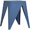 Isl Furnishings InterSpaceLiving Zuho Multi-USe Stool 2, Grey Blue, PR BS23DC-2PK-PP09 - alternate 4